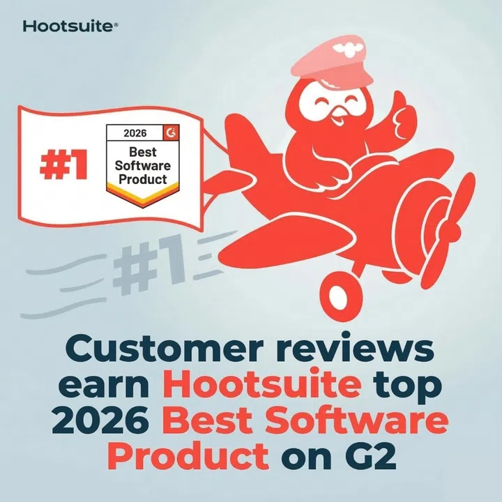 Hootsuite ranks #1 in marketing